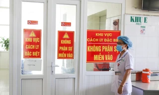 Cận cảnh bên trong khu cách ly, điều trị cho bệnh nhân mắc COVID-19 ở Nghệ An