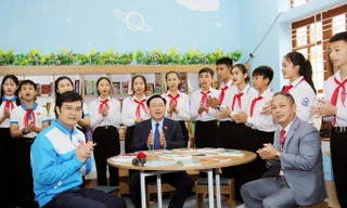 Tiếng hát đặc biệt trong Không gian đọc sách và sinh hoạt Đội Nghệ An