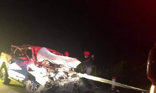 Đoàn cán bộ y tế gặp nạn thảm khốc, một phó giám đốc tử vong