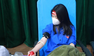 Nhiều đơn vị ở Nghệ An hưởng ứng 'Chủ nhật Đỏ'