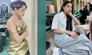 Chi Pu lộ ảnh hậu trường Đạp Gió 2023, khác hẳn những gì bạn thấy trên màn hình