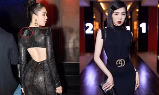 Những lần sao Việt ngượng chín người vì gặp sự cố trang phục khi đi sự kiện