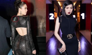 Những lần sao Việt ngượng chín người vì gặp sự cố trang phục khi đi sự kiện