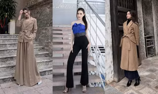 Không phải váy xẻ cao, đây mới là món đồ giúp tôn dáng Hoa hậu Đỗ Thị Hà nhất