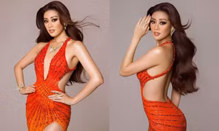 Lai lịch bộ váy dạ hội của Hoa hậu Khánh Vân ở Chung kết Miss Universe rất đặc biệt