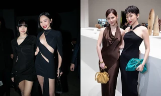 Ngất ngây trước vẻ quyến rũ của 'mỹ nhân Việt' luôn nổi bật khi đứng cạnh sao quốc tế