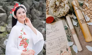 Chưa chính thức diễn ra nhưng đám cưới của Hoa hậu Ngọc Hân đã có nhiều điều độc đáo