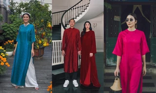 Bao năm qua, lý do gì khiến Tăng Thanh Hà chung thủy với kiểu áo dài này?