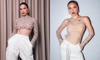 Bái phục cách diện đồ xuyên thấu của Hồ Ngọc Hà: 'Mỏng tang mà không lộ liễu'