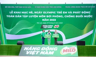 Nestlé MILO đồng hành cùng chương trình bơi an toàn, phòng chống đuối nước năm 2023 