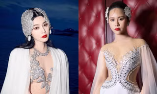 "Em gái" Phạm Băng Băng xuất hiện trên thảm đỏ Chung khảo Miss World Vietnam?