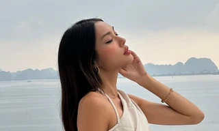 Giật mình với cách mặc đồ xuyên thấu cực độc đáo của "Á hậu Việt kiều" Thảo Nhi Lê