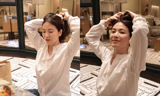 "Chị đẹp" Song Hye Kyo khoe loạt ảnh không son phấn, biểu cảm khiến netizen đổ gục
