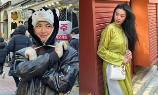 Dàn hậu Việt vi vu nước ngoài sau Tết: Thùy Tiên cực đáng yêu, Kim Duyên bị trừ điểm