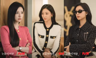 Mang cả kho đồ hiệu lên "Queen Of Tears", Kim Ji Won mặc bao nhiêu trang phục?