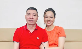 Bà xã NSND Công Lý bất ngờ nhắc tới chuyện 'có bầu', thực hư ra sao?