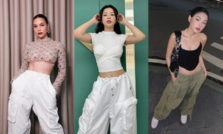 Dàn mỹ nhân Việt chuộng quần túi hộp: Chi Pu nổi bật với loạt đồ tập ở Đạp Gió 2023