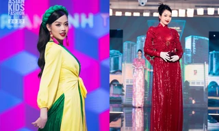 Từ nhan sắc đến kỹ năng catwalk của Hoa hậu Thanh Thủy đều lên trình đáng nể