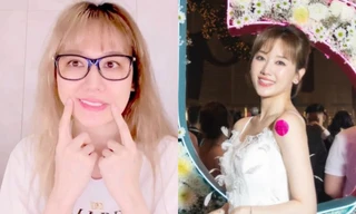 Dấu hiệu cho thấy Hari Won đã vượt qua chứng bệnh liệt cơ mặt