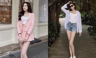 Mượn ngay mẹo tạo dáng của Hoa hậu Đỗ Thị Hà để có đôi chân cực phẩm trên ảnh