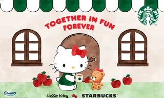 Starbucks ra mắt bộ sưu tập gắn liền với nhân vật Hello Kitty