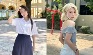 Sự thật đằng sau màn "biến hình" tóc bạch kim gây choáng của MC Khánh Vy