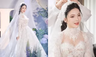 Váy cưới của Chu Thanh Huyền có phải mẫu đắt nhất trong các nàng dâu cầu thủ?