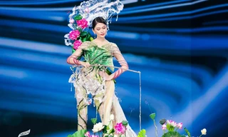 Bất ngờ với danh tính người đẹp hướng dẫn Á hậu Thùy Dung câu cá tại Miss Grand Vietnam