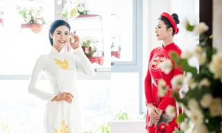 Áo dài cưới tự tay thiết kế của 'Hoa hậu đảm toàn năng nhất Vbiz' độc lạ mức nào mà netizen xôn xao?