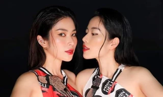 Màn 'đọ sắc' của 'cặp chị em song sinh hot nhất V-biz': Thí sinh Hoa hậu nào 'đỉnh' hơn?