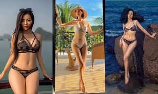 Mỹ nhân phim VTV 'đại chiến' bikini 'nóng bỏng': Nàng nào cũng có vóc dáng vạn người mê