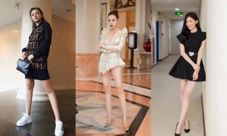 Dàn mỹ nhân "Hương Vị Tình Thân" và "11 Tháng 5 Ngày" so kè đôi chân cực phẩm