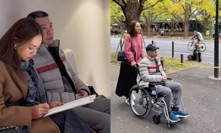 Sức khỏe đang dần hồi phục nhưng vì sao NSND Công Lý phải ngồi xe lăn?