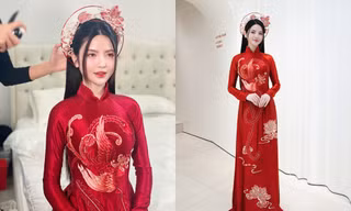 Cô dâu Chu Thanh Huyền khoe nhan sắc rạng ngời, không thay đổi một điều quen thuộc