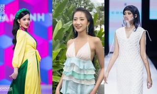 Các Hoa hậu Việt Nam lần đầu catwalk sau đăng quang: Hà Trúc Linh cực thần thái
