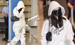 Jennie (BLACKPINK) trở về Hàn Quốc, có hành động lạ ngoài sân bay khiến fan lo lắng