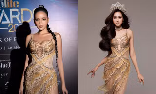 Ngọc Châu liên tiếp mặc đụng hàng từ Đỗ Thị Hà đến Bảo Ngọc, sắc vóc ra sao?