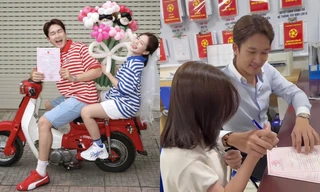 Màn khoe đăng ký kết hôn của Đình Tú, Ngọc Huyền gợi liên tưởng đến cặp đôi nào?