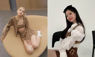 Diện crop-top giống Jennie, Rosé nhưng Dahyun (TWICE) có màn phối đồ cực sáng tạo