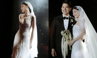 V-Biz xuất hiện cô dâu đẹp "vạn người mê", váy cưới đơn giản mà cực tinh tế