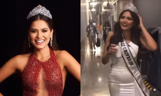 Tân Hoa hậu Hoàn vũ trong ảnh chụp của "team qua đường" có lung linh như trên sân khấu?