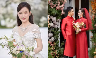 Hoa cưới của cô dâu Midu từ đám hỏi đến đám cưới đều có điểm đặc biệt này