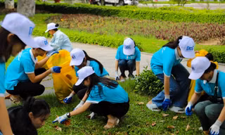 Tuổi trẻ Quy Nhơn hào hứng với hoạt động bảo vệ môi trường, ứng phó với biến đổi khí hậu