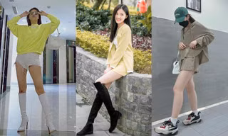 Dàn mỹ nhân phim VTV chuộng mốt “kín trên hở dưới” khoe chân dài như idol xứ Hàn