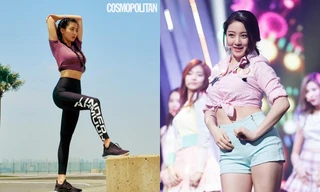 Không thể nhận ra nữ idol dáng siêu nuột này là cô nàng "vận động viên cử tạ" Jihyo TWICE