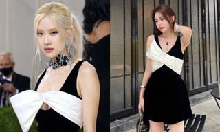 Váy của Rosé tại Met Gala vẫn gây ồn ào: Đụng hàng Dương Mịch, "cháy hàng" trên Taobao