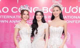Vì sao Á hậu Phương Nhi lại đứng trung tâm đội hình của Top 3 Miss World Vietnam 2022?