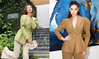Huyền Lizzie (Thương Ngày Nắng Về) đụng hàng phong cách từ Hoa hậu Khánh Vân đến Quỳnh Nga