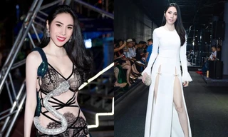 Hóa ra Thủy Tiên cũng có thời hở bạo chẳng kém Ngọc Trinh, diện đồ như nội y lên sân khấu