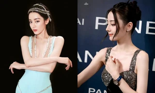 Mỗi lần diện váy xẻ sâu, Địch Lệ Nhiệt Ba khiến khán giả bực mình vì cùng một lý do